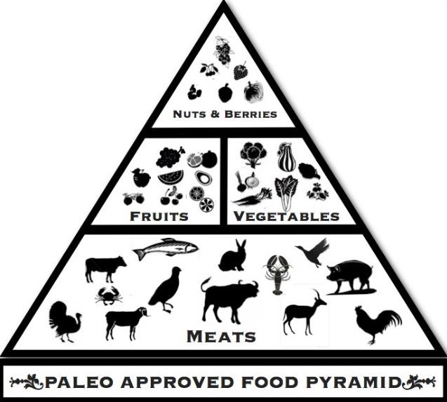 paleo diet food pyramid